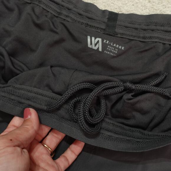 NWT VRST Mens 5'' Enthusiast Run Shorts Elastic Waist Graphic Charcoal Size 2XL - Picture 7 of 10